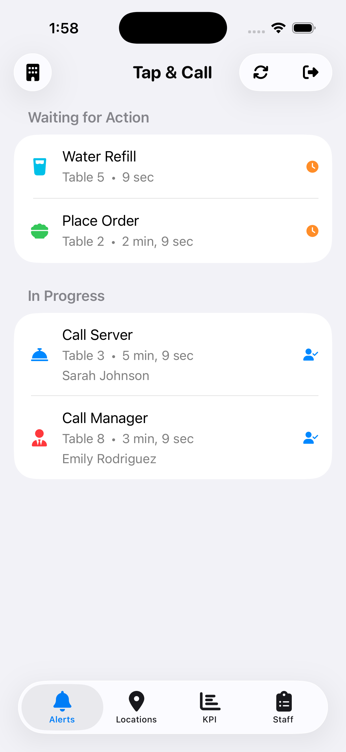 Tap & Call Platform Preview